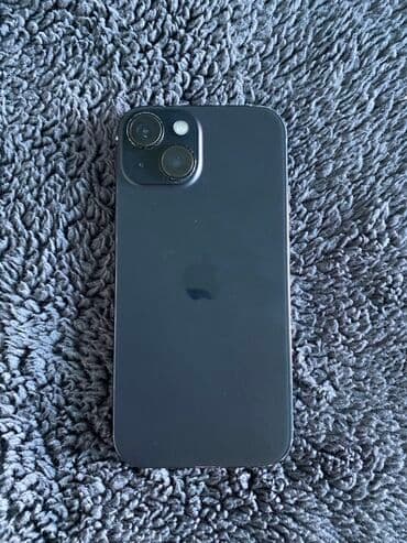 pillə: IPhone 15, 128 GB, Qara, Face ID, Qırıq, Simsiz şarj — 1