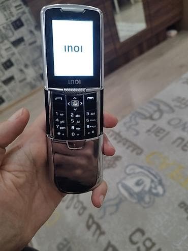 Mobil telefon və aksesuarlar: Inoi rəng - Gümüşü, Düyməli — 5