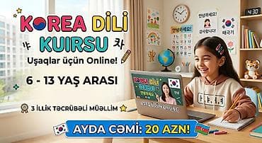Korea dili hazirliğa peşəkar müəllimə tərəfindən keçirilir