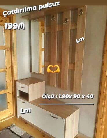 işlənmiş ev qapısı: Dolab-asılqan — 1