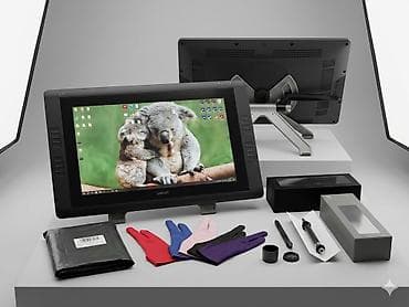 графический планшет в аренду: Wacom Cintiq 22HD (DTK-2200) — Peşəkar Qrafik Planşet Ekran: 21.5 — 1