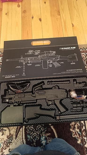 leqo oyuncaq: M249 TECİLİ SATILIR. 65M ALMIŞAM OYNATMIR DEYƏ SATRAM — 4