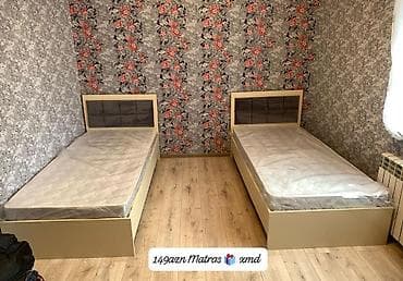 Təknəfərlik çarpayı, Matras ilə, Siyirməsiz — 1