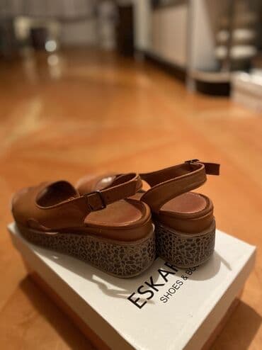 Digər ayaqqabılar: Ölçü: 36, rəng - Qəhvəyi, İşlənmiş — 2