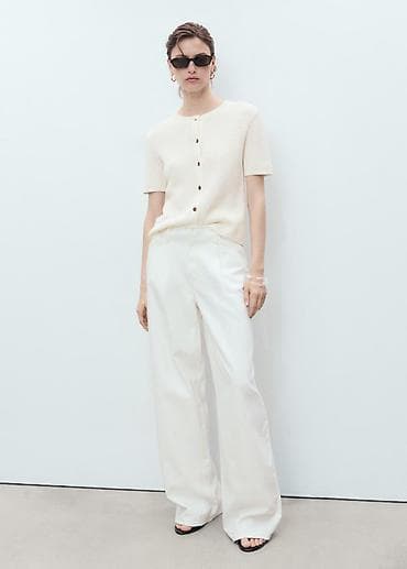 Şəxsi əşyalar: MANGO gısagol düymeli kofta S razmer bir defe geyilib teze — 9