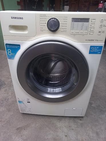 lalafo yukle: Samsung çamaşır yuyan maşın – EcoBubble, 8 kq. hecbir prablemi yoxdur — 2