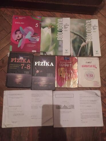 vizitka qabları sənədlər ucun saxlanma qabları: Derslik kitablar — 7