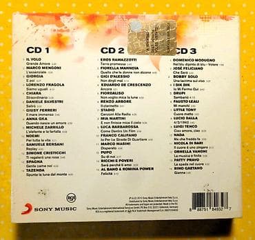 kassetlər: CD "Sanremo Story" Original 3 CD li albom.Albom təzə Avropa — 3