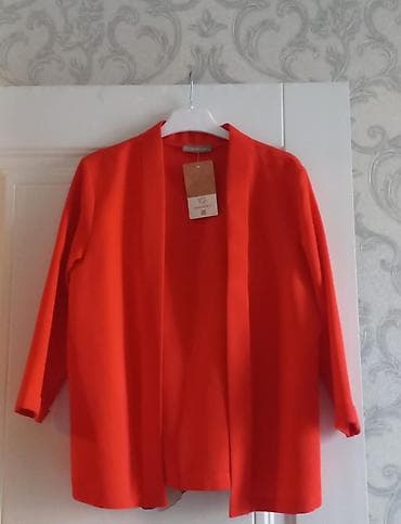 usta geyimi: Brend: New Look Model: Açıq qırmızı rəngli yüngül jaket/kimono tipli — 1