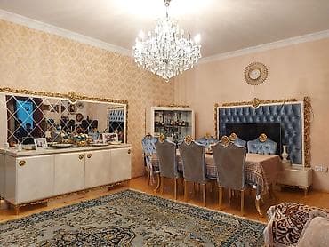 5 otaqlı, 195 kv. m, Yeni təmirli