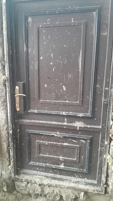 mingəçevir otaq qapıları: Mənzil üçün İşlənmiş Giriş qapısı 100x210 sm Naliçnik ilə, Zəmanətli, Pulsuz quraşdırma, Pulsuz çatdırılma — 2