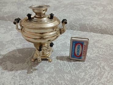 вазы из богемского стекла: Mini suvenir samovar — 1