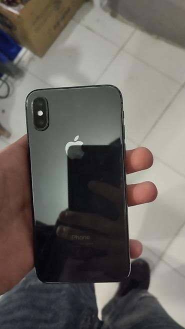 IPhone X, 256 GB, Space Gray, Barmaq izi, Face ID
