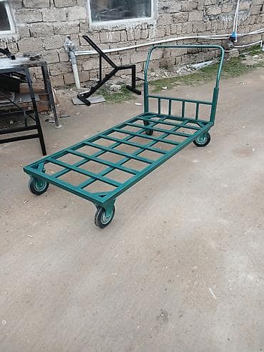 Холодильное оборудование: Sənaye tipli əl arabası – metal karkaslı, tor tipli platforma - — 2