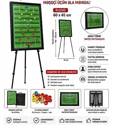 Lövhələr: Yeni, Maqnitli, Lövhə, 60 x 45 sm, Ünvandan götürmə, Pulsuz çatdırılma — 1