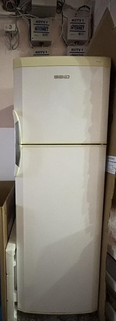 beko: İşlənmiş 2 qapılı Beko Soyuducu Satılır, rəng - Bej — 1