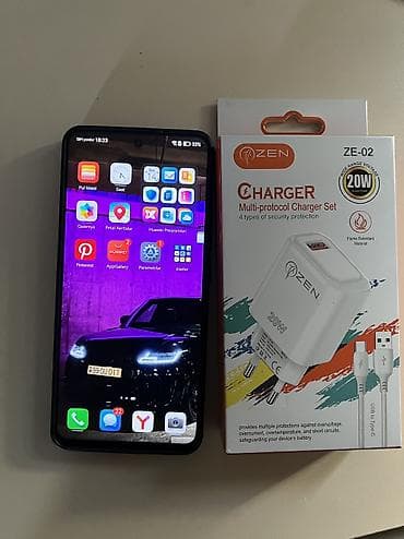 1 tr harddisk: Huawei nova 11i, 128 GB, rəng - Mavi, Barmaq izi, Face ID — 3