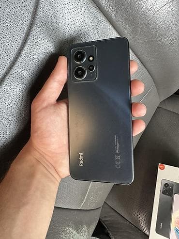 redmi note 9 kabrolari: Redmi Note 12, 128 GB, rəng - Qara, İki sim kartlı — 2