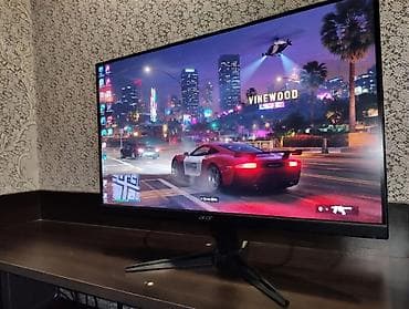 mini manitor: Acer Gaming monitor 24 165hz 1ms VA Manitor ela veziyyetdedir - — 1