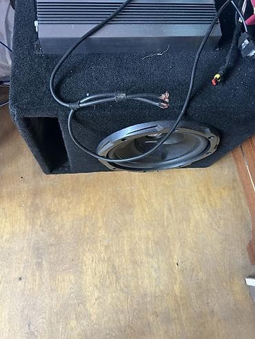 Avtomobil üçün səs sistemi komplekti - Subwoofer qutusu: portlu — 4