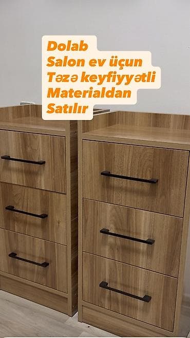 Salon və ev üçün dolab - Material: yeni və keyfiyyətli materialdan -