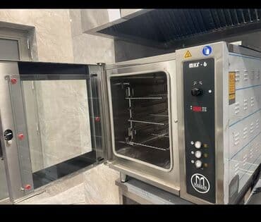 konveksiyon bişirmə sobası qiyməti: Çörək, Şirniyyət üçün, Elektrik, 4 mərtəbəli — 3