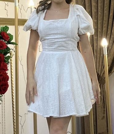 Paltolar: Ağ rəngli qısa don (HOT&CUTE) S/XS ölçü baha alinib 1defe — 3