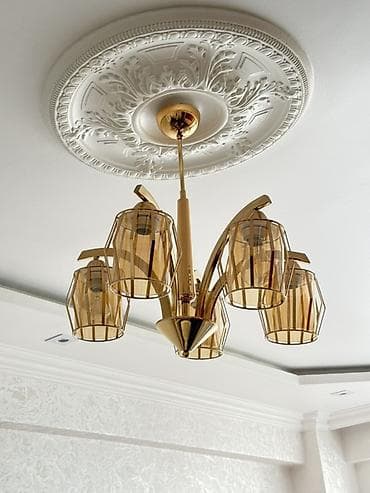 Çılçıraq, 5 lampa, Metal