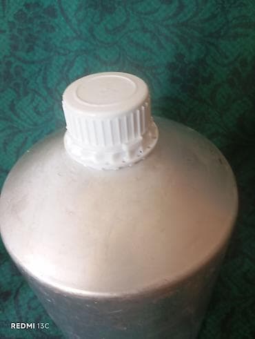 Konteynerlər: Alüminium maye konteyneri – 6 lt hündürlük 33 sm, çəki 419 gr - — 2