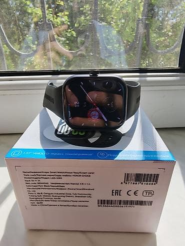 Smart saatlar: Smart saat, Honor, Sensor ekran, rəng - Qara — 3