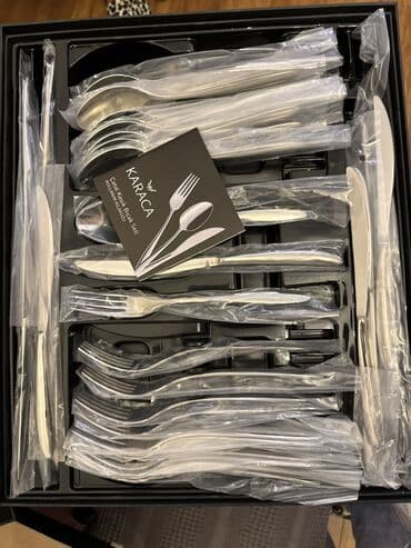 набор ножей zepter: Karacadan dest cengel bicaq seti 12 neferlik desti — 1