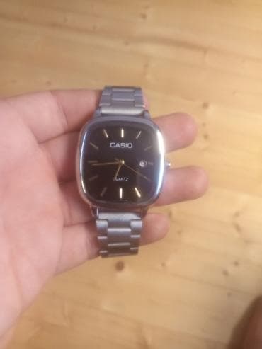 casio saat qiyməti: CASIO kişi qol saatı – klassik kvarç mexanizmli model ciddi alıcıya — 1