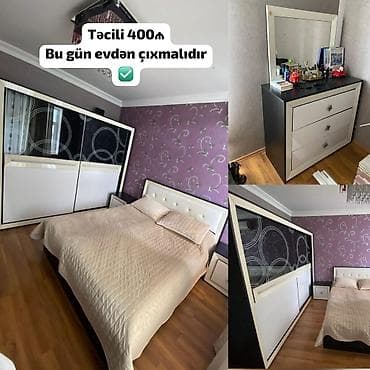 kofe satisi: 2 təknəfərlik çarpayı, Dolab, Termo, 2 tumba, İşlənmiş — 1