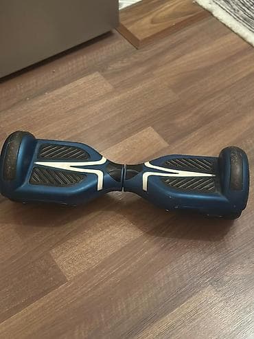 tar: Elektrikli hoverboard (özünü tarazlayan skuter) - Rəng: tünd mavi, ağ — 6