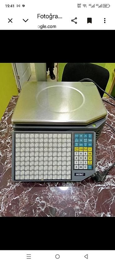 Elektron tərəzilər: Tecili satilir.Ela veziyyetdedir.Elektron kassalı tərəzi – MERC brend — 2