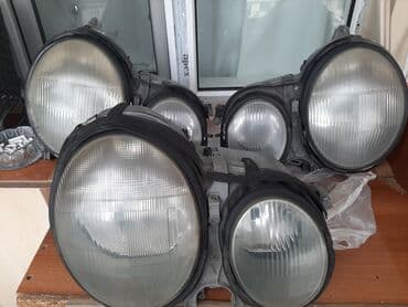 cesqa qiymeti: Komplekt, Yaxın və uzaq vuran işıqlar Mercedes-Benz, 2000 il, Orijinal, Almaniya, İşlənmiş — 3