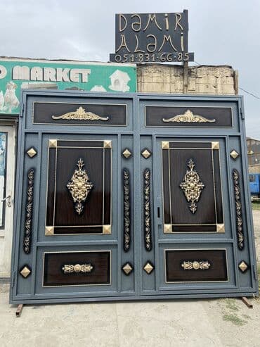 darvazaların satışı: Darvazalar, Həyət üçün, Yeni, Mexaniki, Ödənişli çatdırılma, Rayonlara çatdırılma, Ünvandan götürmə, Ödənişli quraşdırma — 3