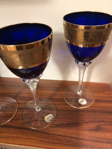 Qədəhlər, rəng - Göy — 3