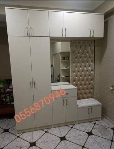 dəhliz mebelləri: Yeni, Açılan, 2 qapılı Düz dolab, Dəhliz dolabı, Azərbaycan — 2