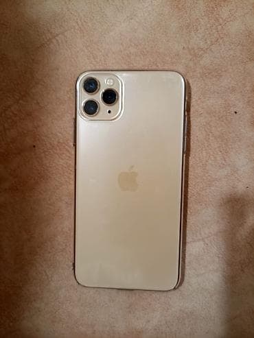 dubay alfon: IPhone 11 Pro Max, 64 GB, Qızılı, Face ID — 2
