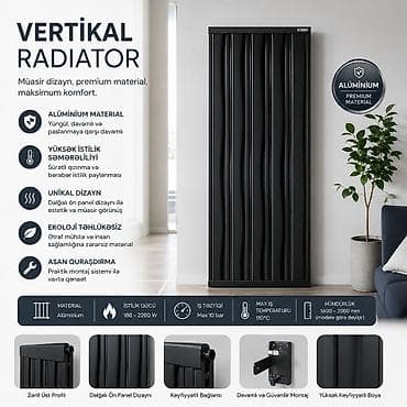 desmalar: Yeni Seksiyalı Radiator Alüminium, Pulsuz çatdırılma, Ödənişli quraşdırma, Zəmanətli, Kredit yoxdur — 5