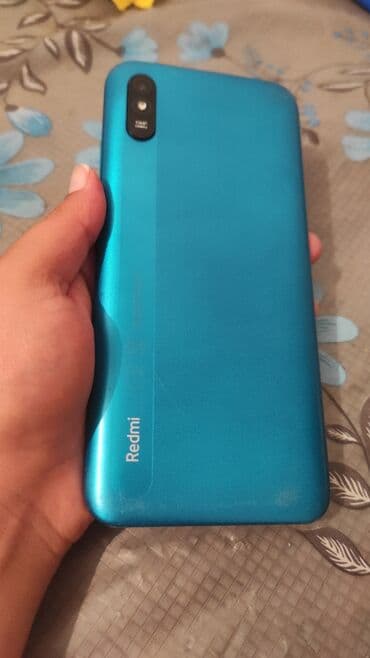 купить редми 9т бу: Redmi 9A, 32 ГБ, цвет - Голубой, Две SIM карты, Отпечаток пальца — 2