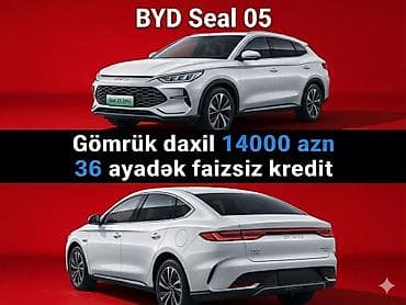кредит byd: ✅ Sifarişlə 30 günə gətirilir ✅ Təzə, dyp nömrə, sığorta və gömrük — 2