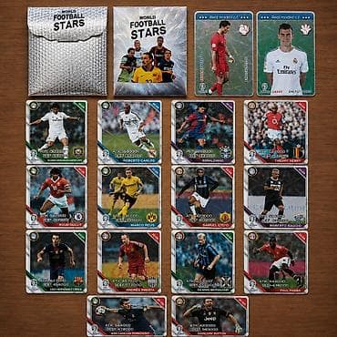 Məhsul: World Football Stars kolleksiya kartları dəsti Təsvir: - — 1
