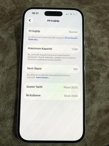 iphone saat 8 ultra: IPhone 16, Ağ, Face ID — 6