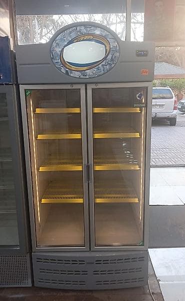 marojna soyuducusu: İki qapılı vitrin tipli kommersiya soyuducusu - Ön tərəfi şüşəli iki — 1