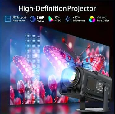 TV tünerlər və resiverlər: Yeni Portativ Proyektor Ödənişli çatdırılma — 5