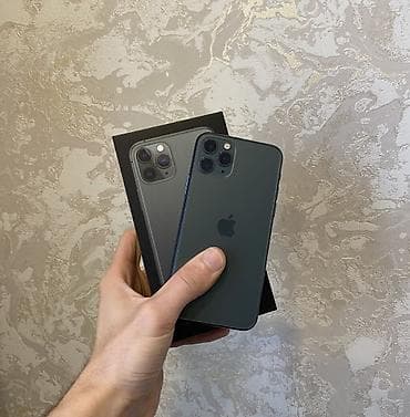 IPhone 11 Pro, 256 GB, Space Gray, Face ID, Simsiz şarj, Sənədlərlə