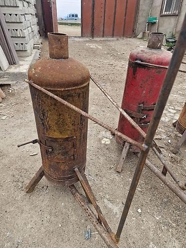 iran sobasi kreditle: Metaldan hazırlanmış yağ/sobası – şaquli tip - Korpus: qalın divarlı — 1