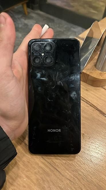 honor x9b adapter: Honor X8, rəng - Qara, Sensor — 2